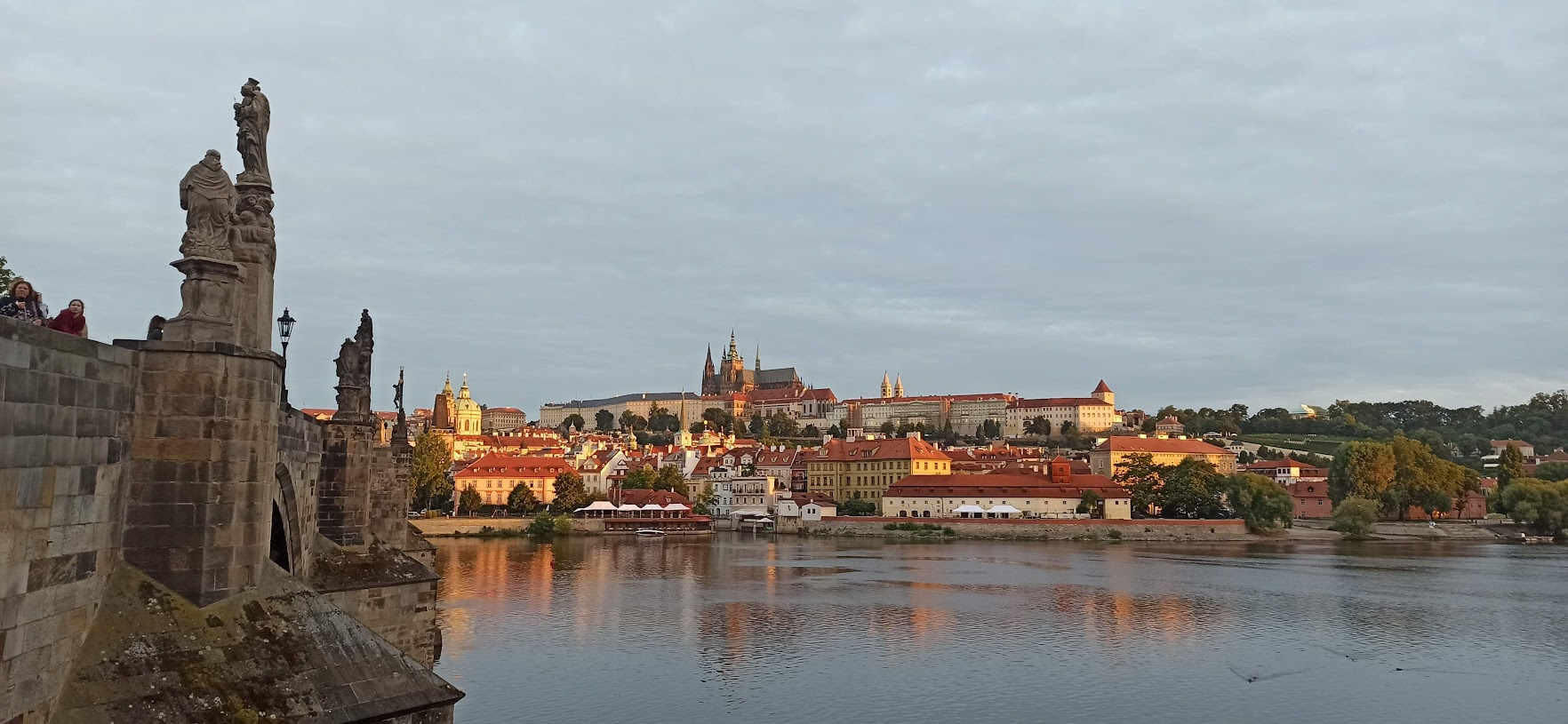 Charles Bridge and Prague Castle route