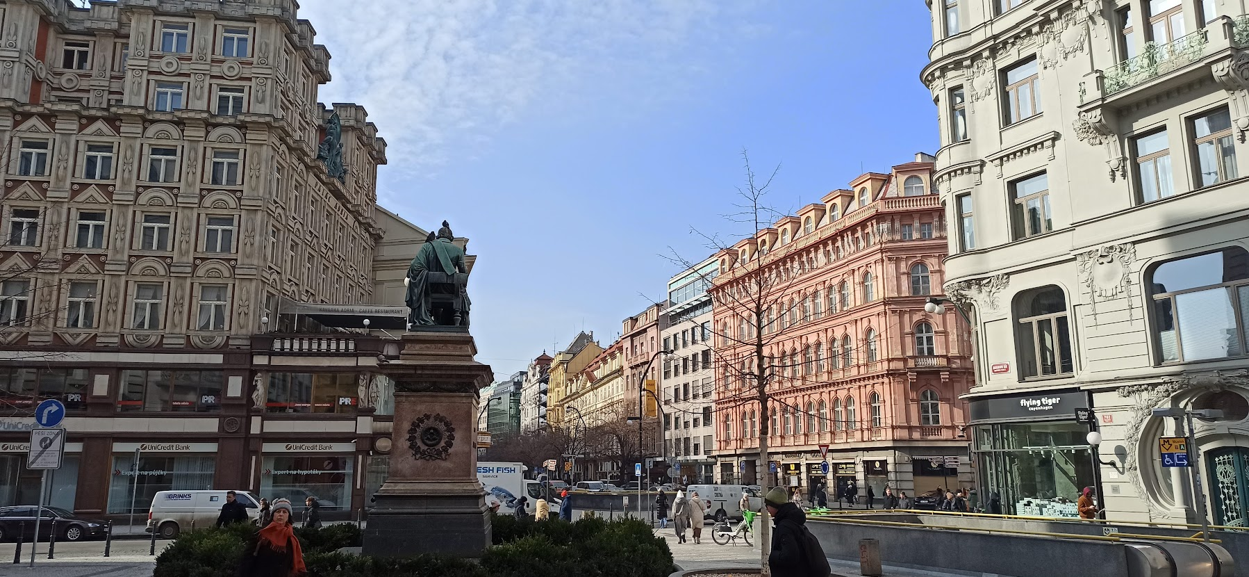 Historic New Town landmarks in Prague